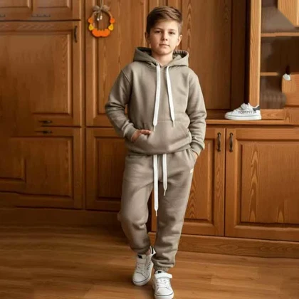 هودی شلوار بچه گانه داخل کرکی آرین