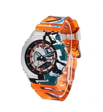 ساعت زنانه جی شاک GM-S2100 نارنجی