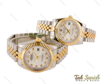 ساعت ست رولکس مدل دیت جاست Rolex-3639-S