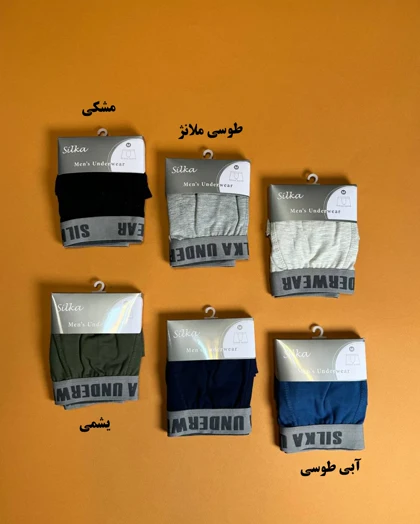 شورت نیم پا ساده کش از رو اوت لت