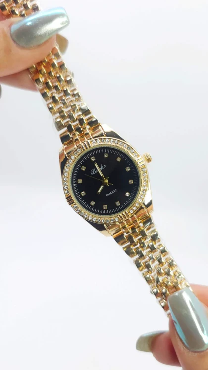 ساعت مچی زنانه باوک Baoke نگین‌دار با موتور کوارتز