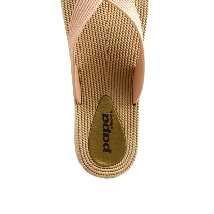 دمپایی لاانگشتی زنانه پاپا مدل ترمه