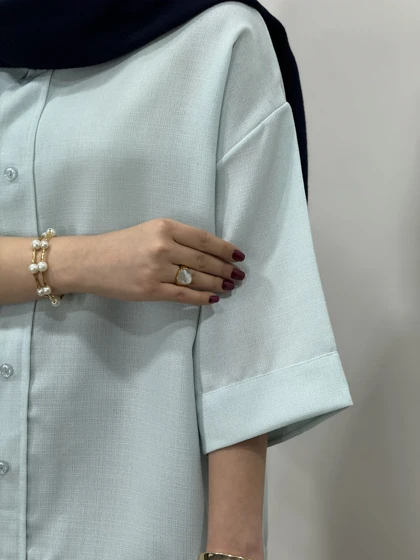 تونیک مانتویی باکسی یگانه