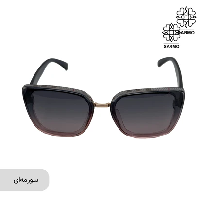 عینک قاب چهارخونه طرح باربری