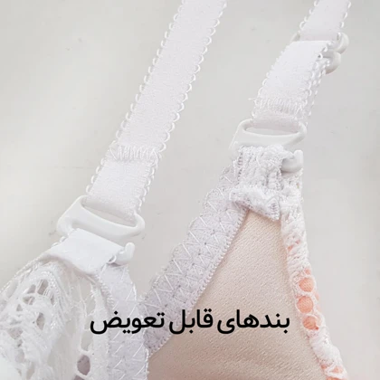 ست پوش آپ فنرداراسفنجی کد 104689-11 سفید راه راه
