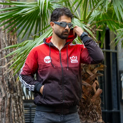 کاپشن آدیداس مردانه قرمز مدل Savino ویژه