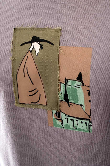 دورس آستین بلند چاپی مردانه