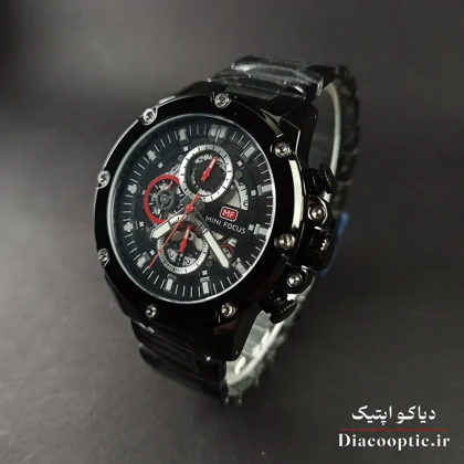 ساعت مچی مردانه اورجینال موتور ژاپنی برند مینی فوکوس سه موتور مدل Mf0398G.04