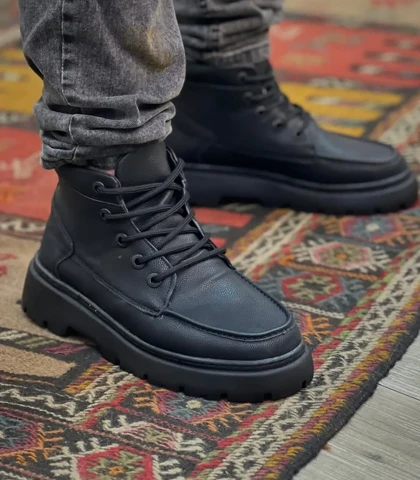 نیم بوت مردانه بندی کلاسیک