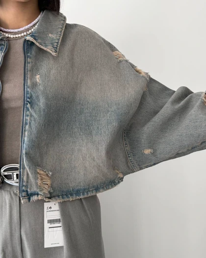 کراپ کت برند ZARA🍈🧚🏼♂
