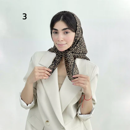 مینی اسکارف پلنگی 1008482