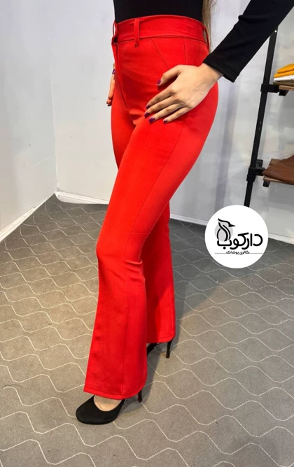 شلوار مازراتی دمپا قرمز