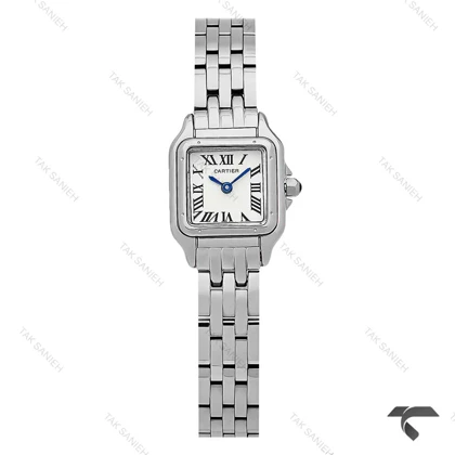 ساعت مچی کارتیه پنتر مینی زنانه نقره ای Cartier-10628-L