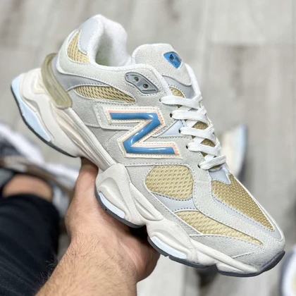 کتانی اسپرت مردانه مدل نیوبالانس NEW BALANCE 9060رنگ طوسی
