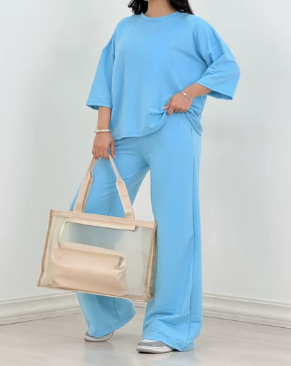 ست تیشرت و شلوار پانیذ(37)کد:5639