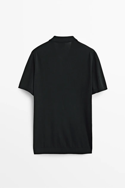 تیشرت یقه پولو مردانه massimo-dutti