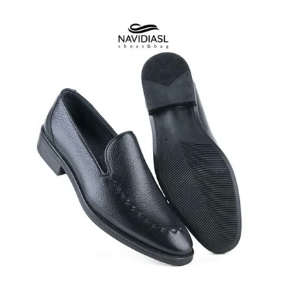 کفش مردانه چرم کلاسیک کد 7074011
