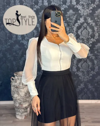 نیم‌تنه جلو زیپ کد : 8218