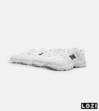 کفش کتانی مردانه و زنانه سفید NEW BALANCE 530