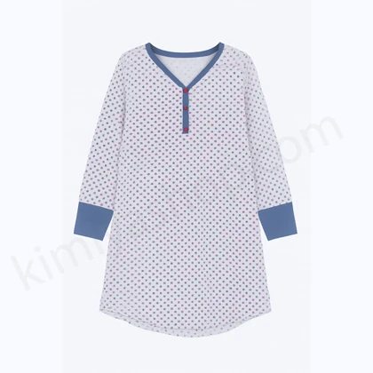 پیراهن آستین بلند گلاره زنانه ناربن کد 3514