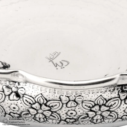 اردو خوری مثلثی مس دیبا رنگ کروم کد 1036
