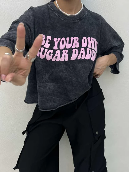 تیشرت نیم‌تنه SUGAR DADDY