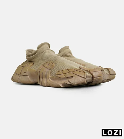 کفش کتانی مردانه کرم BALENCIAGA مدل 7707