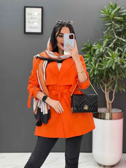 مانتو بالاژیله آستین سگک