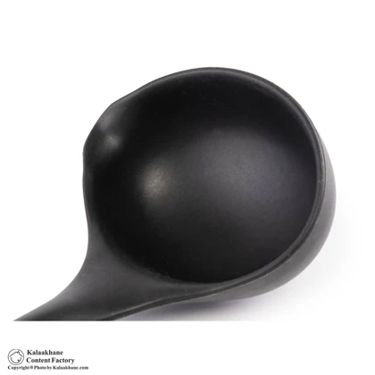 ملاقه سیلیکونی یونیک دسته چوب مدل 1141