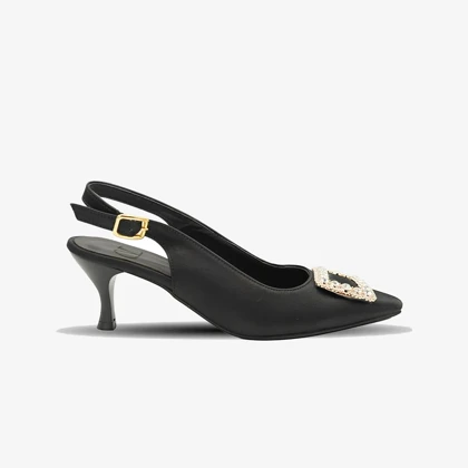 کفش مجلسی زنانه پاشنه‌دار 5 سانت مدل 400954 _ sandal valentino