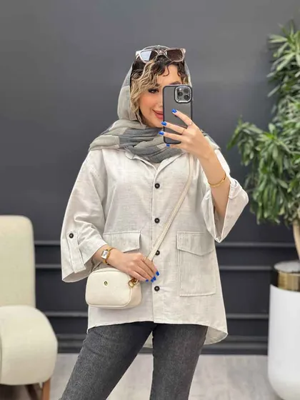 مانتو آستین پاگن هیوا