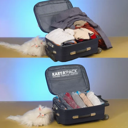 کیسه وکیوم لباس کاریا پک مدل 100x80