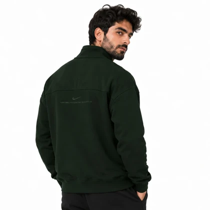 دورس نیم زیپ اسپرت نایک مدل CNA-Dri Fit-5G0714 یشمی