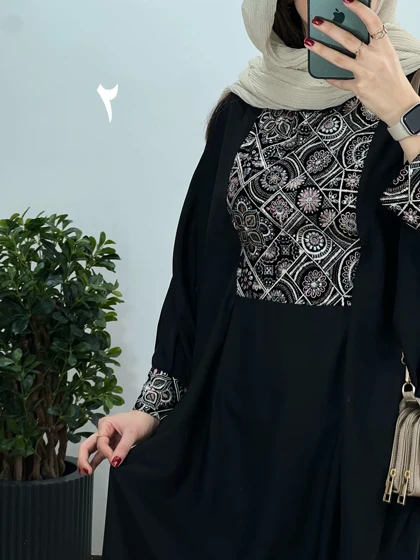 عبای بلند سوزندوزی حدیث 1