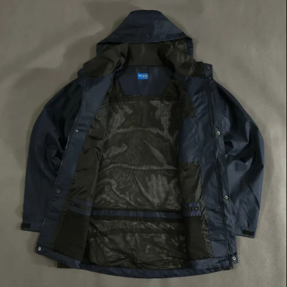 SIZE XXL - XL کاپشن بلند برزنتی و مقاوم اورجینال از برند معتبر PROJOB سوئد مدل Kaufmann