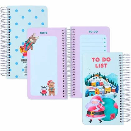 دفترچه یادداشت 160 برگ دوکا DOKA مدل TO DO LIST سیمی جلد سخت