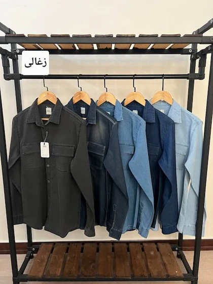 پیراهن جین دوجیب 2631