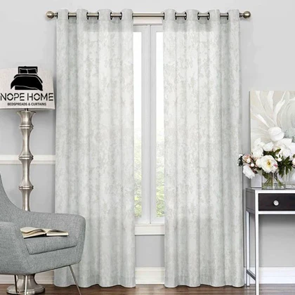 پرده آماده حریر کتان