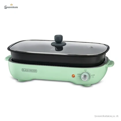 گریل تابه‌ای 3 کاره بلک اند دکر مدل GMF1400