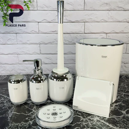 ست سرویس بهداشتی 2 جداره رمانتیک لیمون