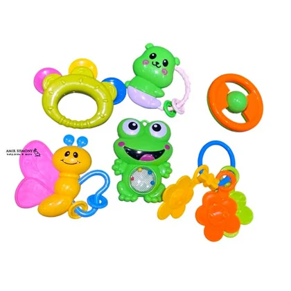 سرویس جغجغه میمون قهوه ای