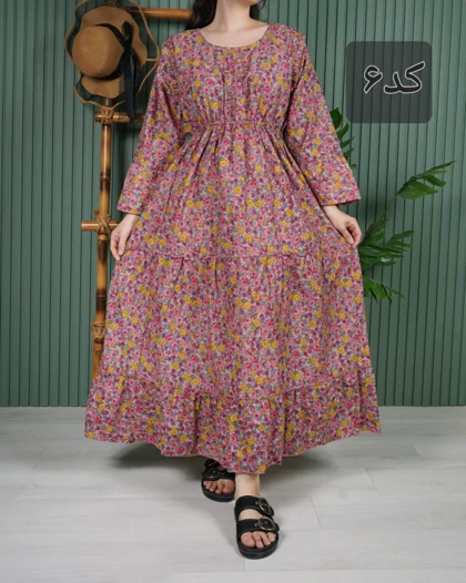 پیراهن زنانه عروسکی هندی تاج محل U7717