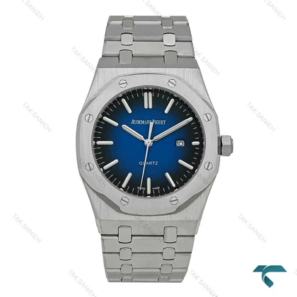 ساعت مردانه ای پی AP فلزی سیلور صفحه آبی AP-7423-G