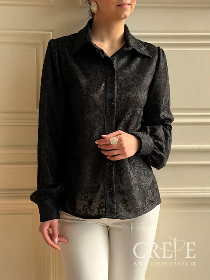 شومیز ساتن گیپور