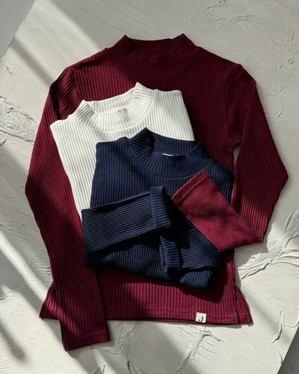 بلوز یقه 5 سانت  کد 1400179