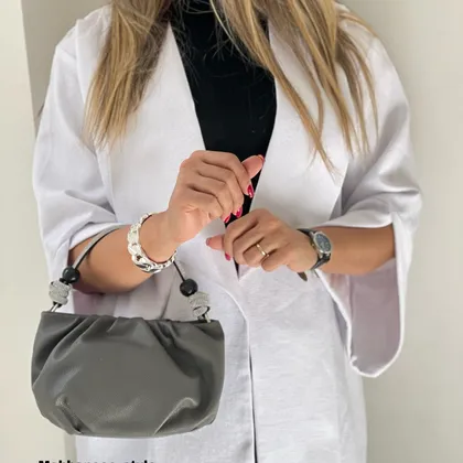 کیف دستی ودوشی زنانه مدل شرمینا