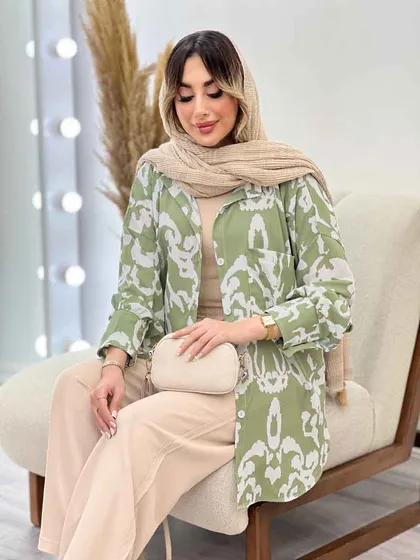 شومیز طرح دار آتیلا