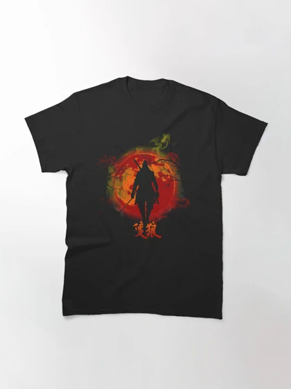 تیشرت با طرح Sekiro sunset سکیرو کد 27253