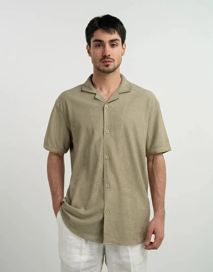 آستین کوتاه یقه انگلیسی کبریتی