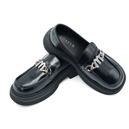 کفش کالج زنانه مدل Flat shoes - 0262_ Black
